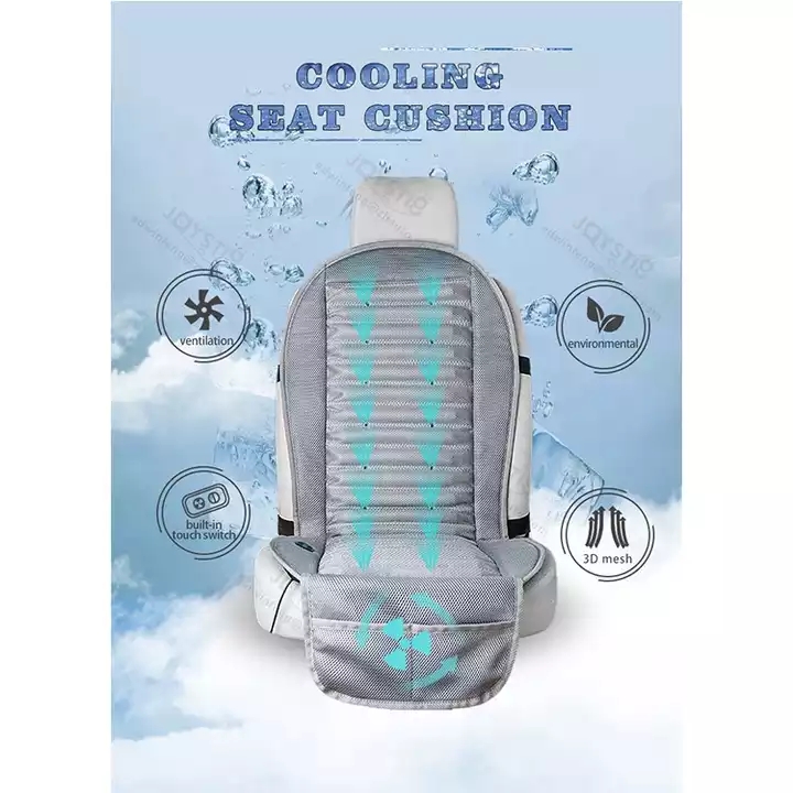 Universal 24V & 12V Cooling Car Seat Covers With Fan For Summer