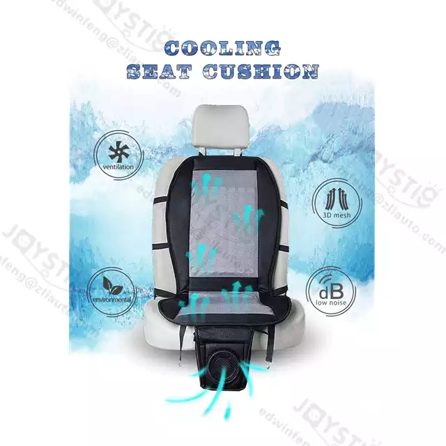 12V and 24V Universal Air Cushion Seat Air Seat Cushion Ventilated Fan Air Conditioner Cooler Cushion