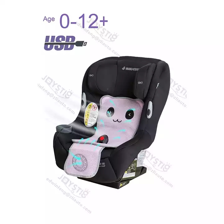 3D Mesh 5V USB Outdoor Kids Children Cooling Baby Stroller Car Seat Cover With Fan