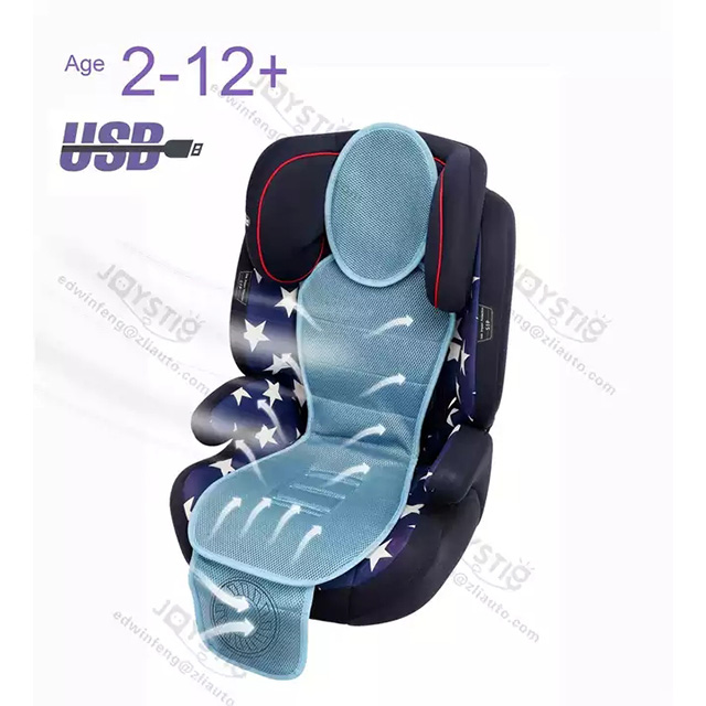 5V USB laptop Kids Children 3D Mesh Cooling Baby Stroller Car Seat Cushion With Fan